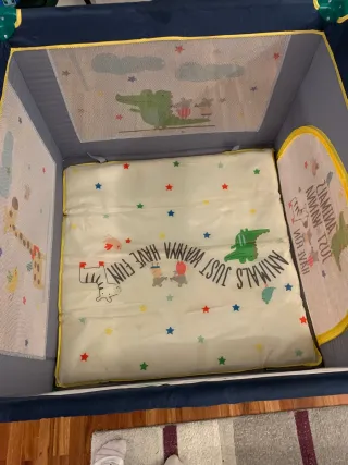 Parque infantil plegable