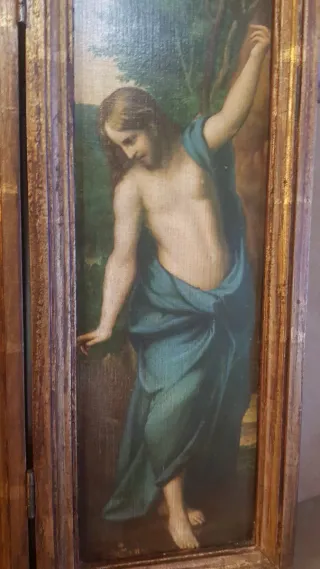 Tríptico Oratorio Plegable Madera
