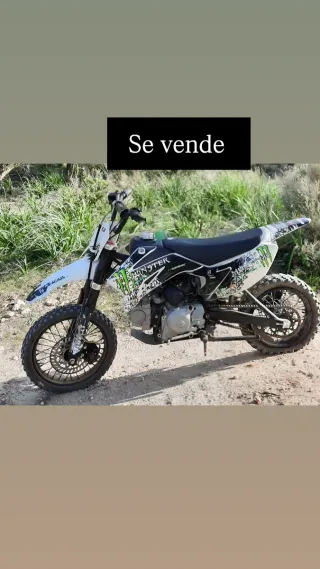 Pit Bike Monster Energy 110 cc semiautomatica