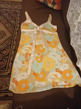 Camisón vintage floral talla única