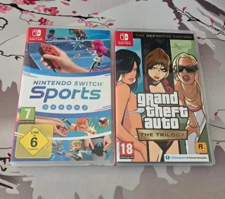 Nintendo Switch Sports y GTA Trilogy