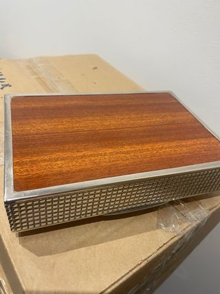 Caja de plata para puros o joyas