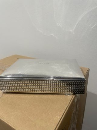 Caja de plata para puros o joyas