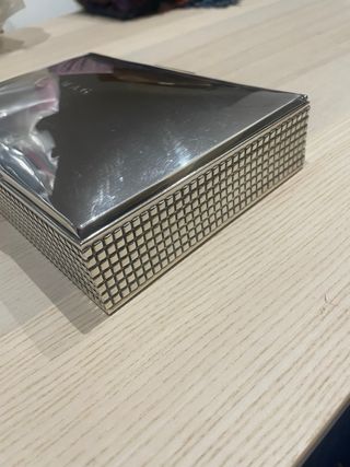 Caja de plata para puros o joyas