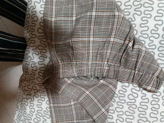 Pantaloni scozzesi Stradivarius invernali