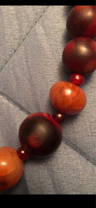 Collana donna perle marroni elegante e casual