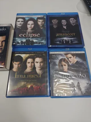 Saga Crepúsculo Blu-ray Completa