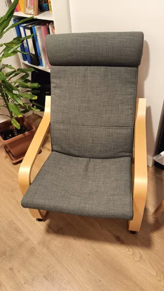 Hamaca Ikea Tela y Madera