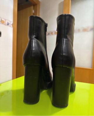 Botines Marypaz Negros Tacón Plataforma