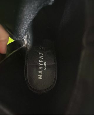 Botines Marypaz Negros Tacón Plataforma