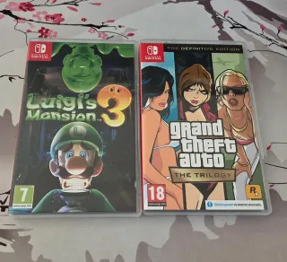 Luigi's Mansion 3 & GTA Trilogy per Nintendo Switch