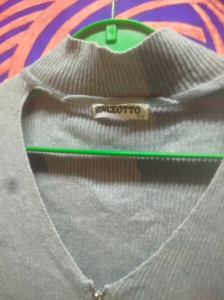 Jersey Vincceotto Gris Talla S