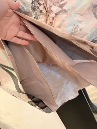 Vestido Ted Baker floral rosa y blanco