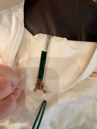 Vestido Ted Baker floral rosa y blanco