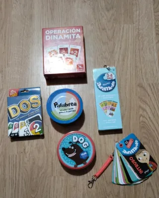 Lote de 6 juegos de mesa infantiles