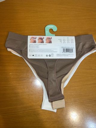 Imbella Tanga Sin Costuras Talla M Pack 3 tangas