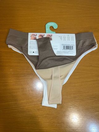 Imbella Tanga Sin Costuras Talla M Pack 3 tangas