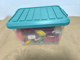 Pack Juguetes Cocina Comida y Vajilla