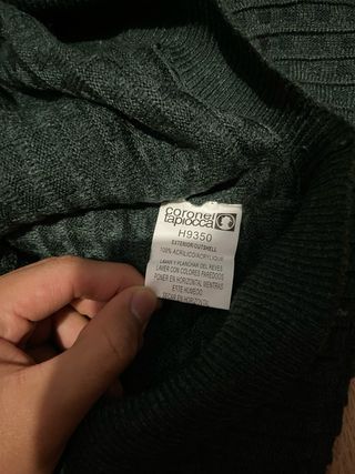 Jersey de cuello v talla L