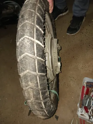 Tambor freno 4 levas moto