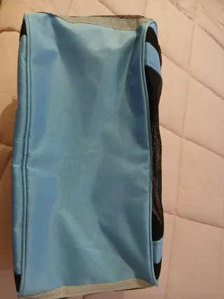 Bolsa para Mascota azul y negro