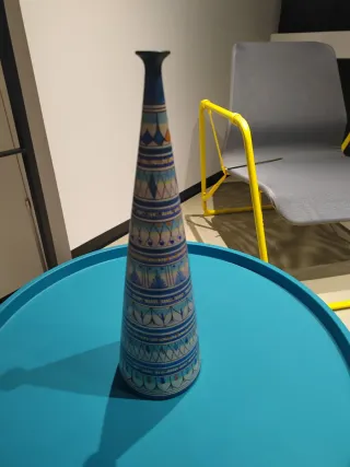 Vaso ceramica dipinto a mano