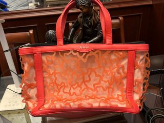 Bolso Tous Naranja y Rojo Transparente