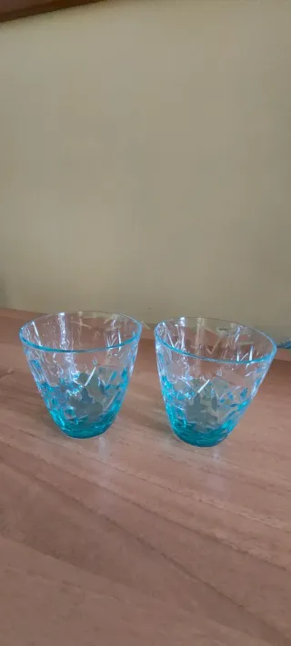 Coppia Bicchieri DaVinci Design Ugo Nespolo