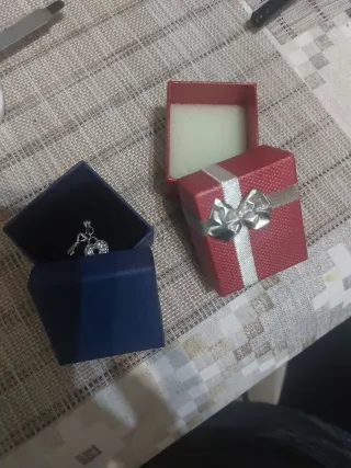 Colgante Plata Corazón y Llave