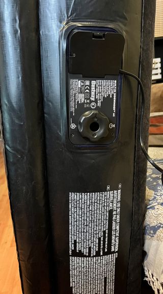 Colchón Eléctrico Inflable Negro