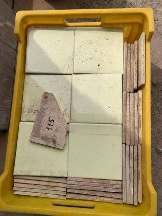 Azulejos cocina vintage años 60