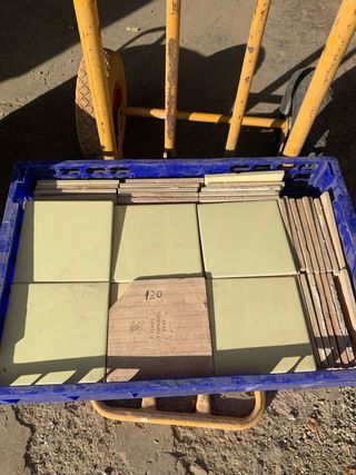 Azulejos cocina vintage años 60