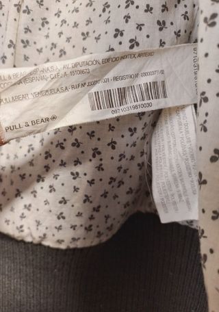 Cazadora Xdye Pull&Bear Talla M Gris