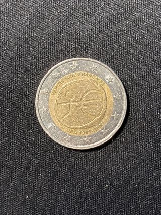 Moneda 2 Euros Francia 1999-2009