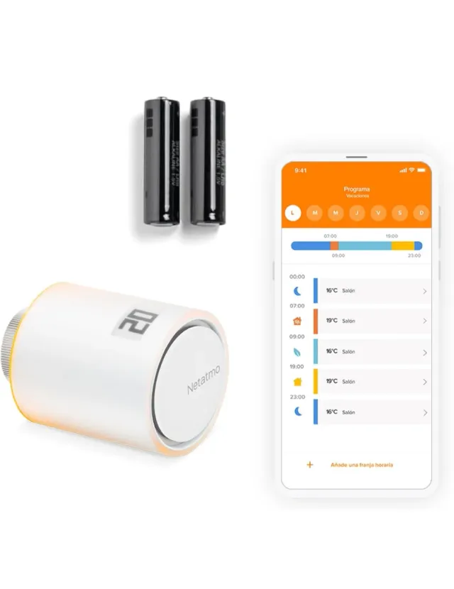 Netatmo Válvulas Termostáticas Inteligentes WiFi