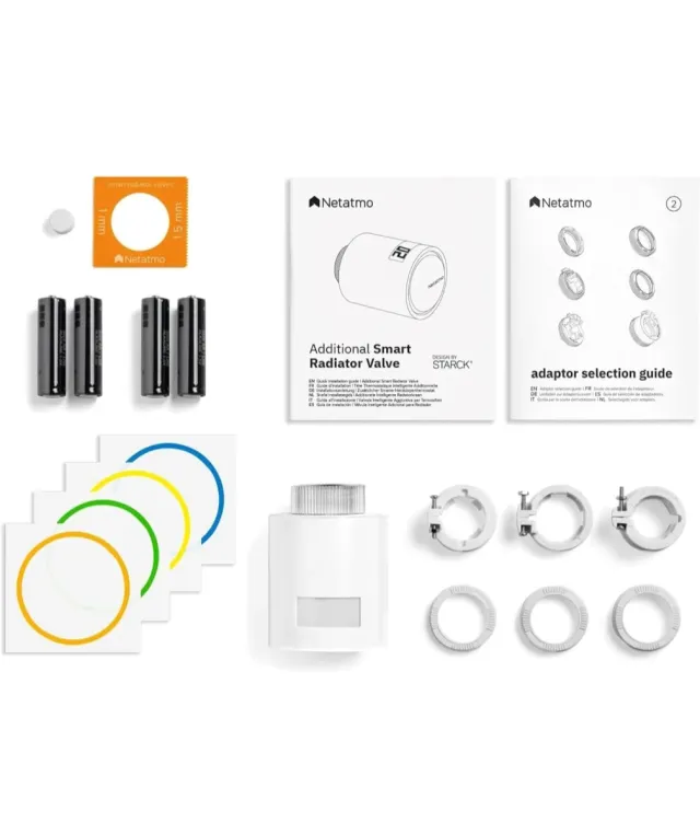 Netatmo Válvulas Termostáticas Inteligentes WiFi