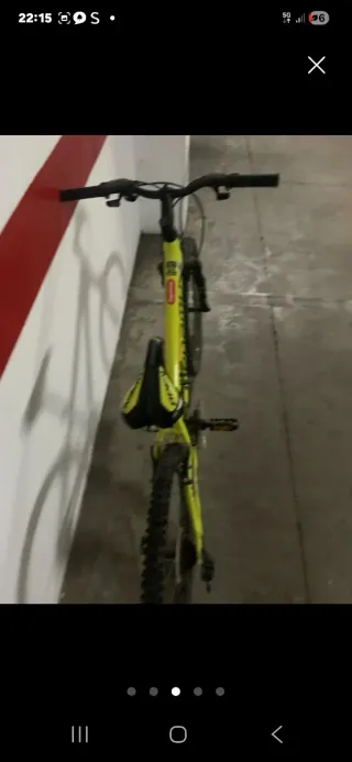 Bicicleta Megamo 24 Amarillo