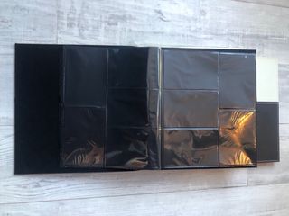 Lote 3 Álbumes Cuero Cuadrados para 260 Fotos