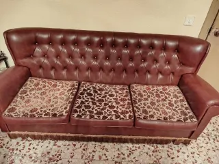 Sofá 3 plazas y 2 individuales vintage Urge venta