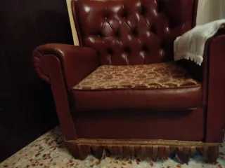 Sofá 3 plazas y 2 individuales vintage Urge venta