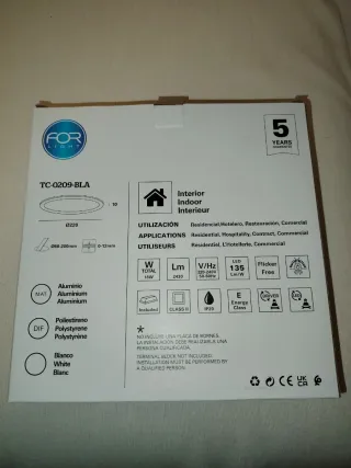 Foco LED Circular Blanco