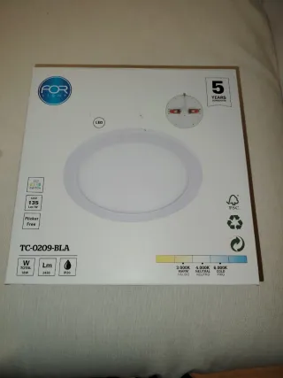 Foco LED Circular Blanco