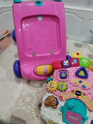 Andador correpasillos Vtech rosa