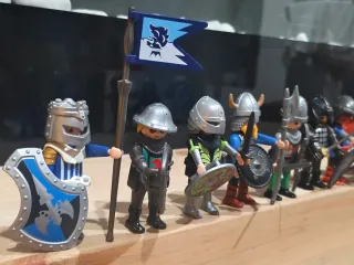 Lote 5,  Figuras Playmobil Medievales