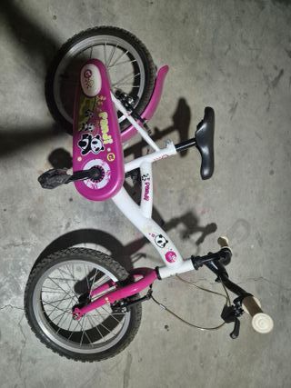 Bicicleta infantil niña rosa