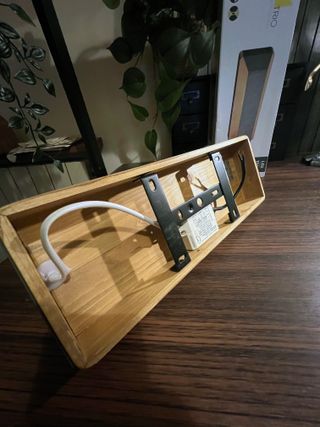 Aplique madera y metal Trio Arino