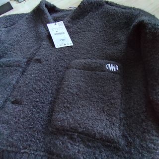 Chaqueta Bouclé Negra Zara Talla S