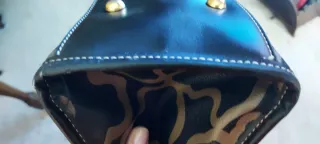 Bolso Tous Negro y Dorado