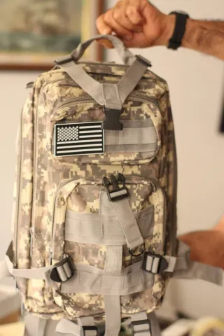Mochila Táctica Camuflaje Digital.