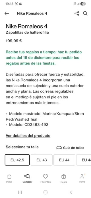 Zapatillas Nike Azul y Naranja